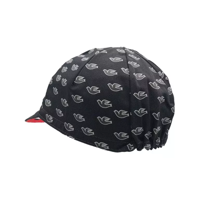 Casquette Cinelli Columbus Doves Noire | Made in Italy | Le Comptoir Bike Shop