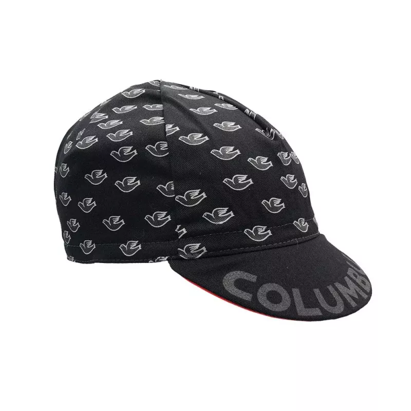 Casquette Cinelli Columbus Doves Noire | Made in Italy | Le Comptoir Bike Shop