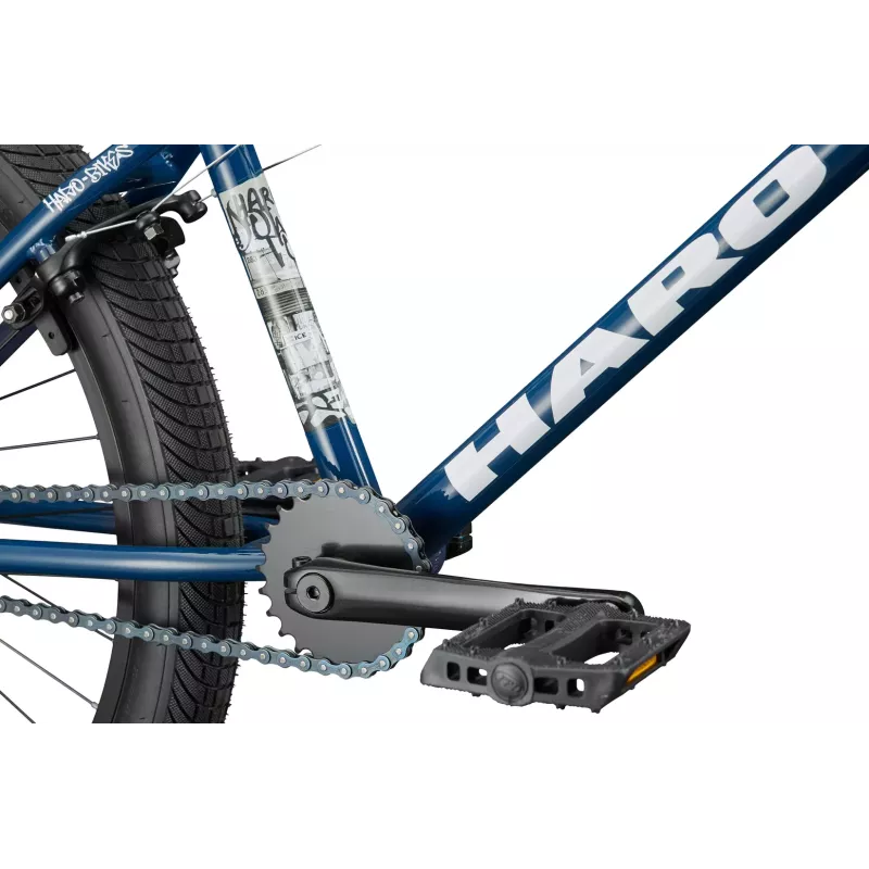BMX complet HARO Downtown midnight blue - 24 pouces