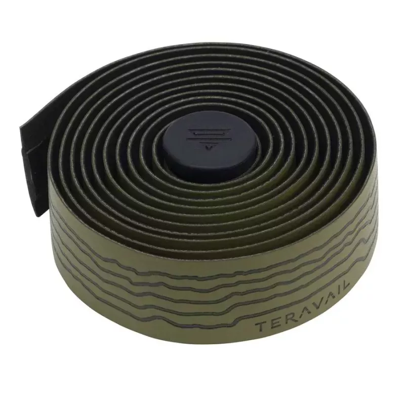Ruban de Cintre TERAVAIL Radia 200cm 3,5mm Olive Gravel | Le Comptoir