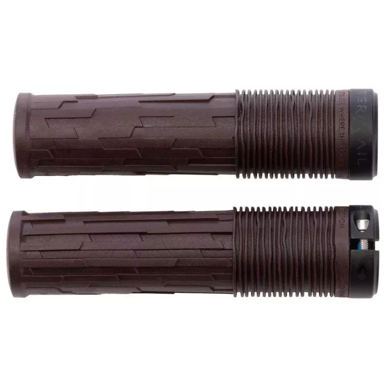 Poignées TERAVAIL Lytho lock-On Grip 132/32mm beetroot