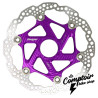 Disque VTT Flottant HOPE Center Lock 180mm Violet | Le Comptoir