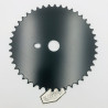 Plateau plein BMX acier noir - 44 dents