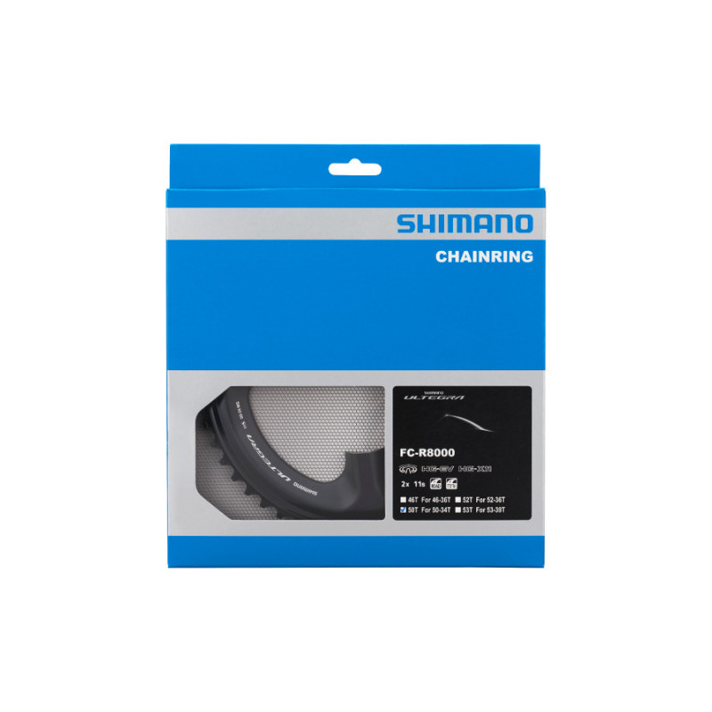 Plateau 50T SHIMANO Ultegra FC-R8000 11V 110mm Route | Le Comptoir Bike Shop
