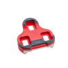 Cales route LOOK Keo grip fixe antiglisse fixe 9° rouges