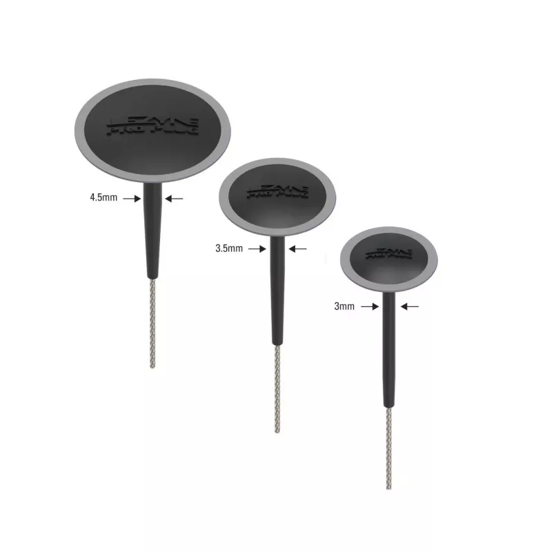 LEZYNE Tubeless Pro Plugs | Kit de réparation permanente pour pneus tubeless