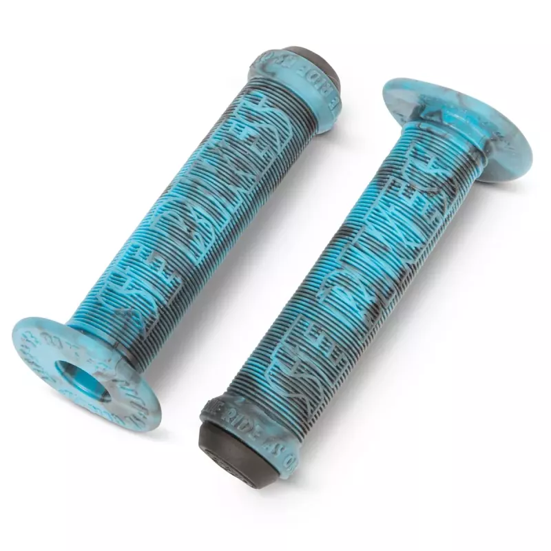 Poignées SE BIKES Wing blue swirl