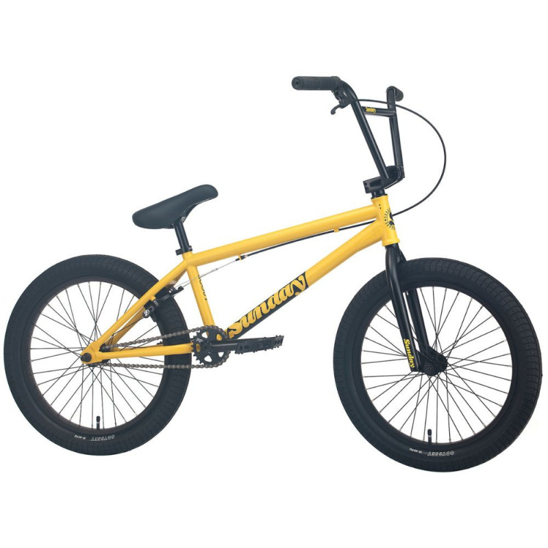 BMX complet SUNDAY Scout jaune - 21 pouces