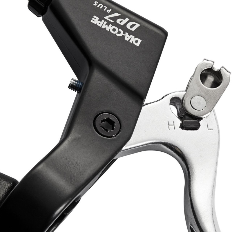 Paire de leviers de freins DIA COMPE DP-7 plus MTB noir-silver