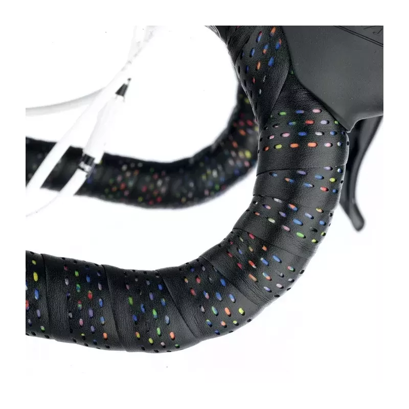 Guidoline CINELLI 3d caleido ribbon multidensitey leather - noire