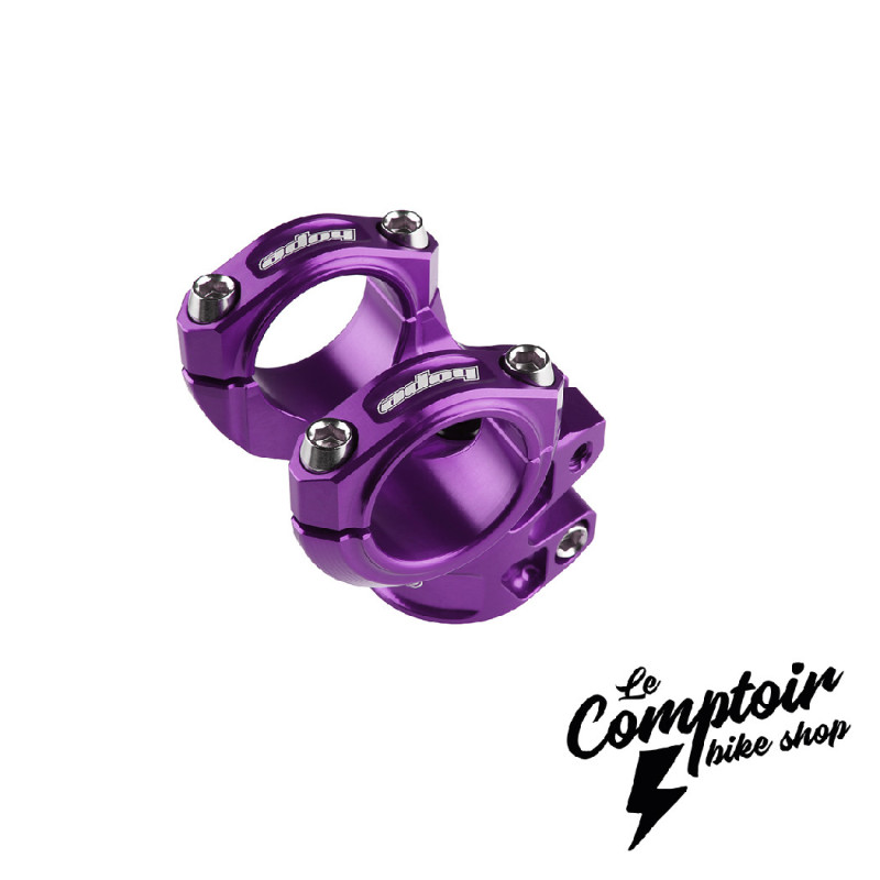 Potence HOPE Gravity 20mm Ø31,8 Purple | Comptoir Bike Shop