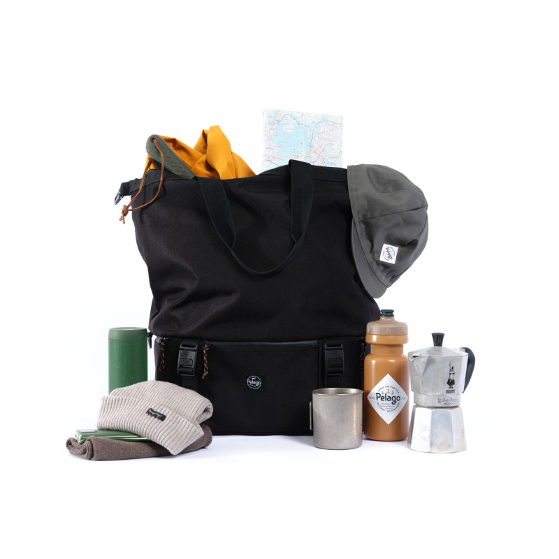 Sacoche Rack PELAGO Rackbag 44L Noir Commuter Bikepacking | Le Comptoir Bike Shop
