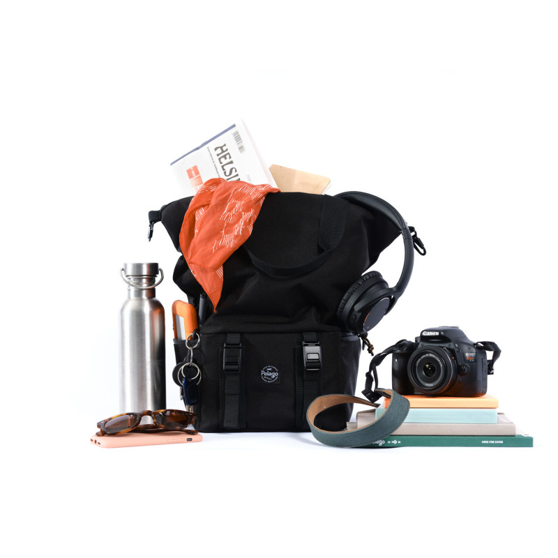 Sacoche Rack PELAGO Rackbag 23L Noir Commuter Bikepacking | Le Comptoir Bike Shop