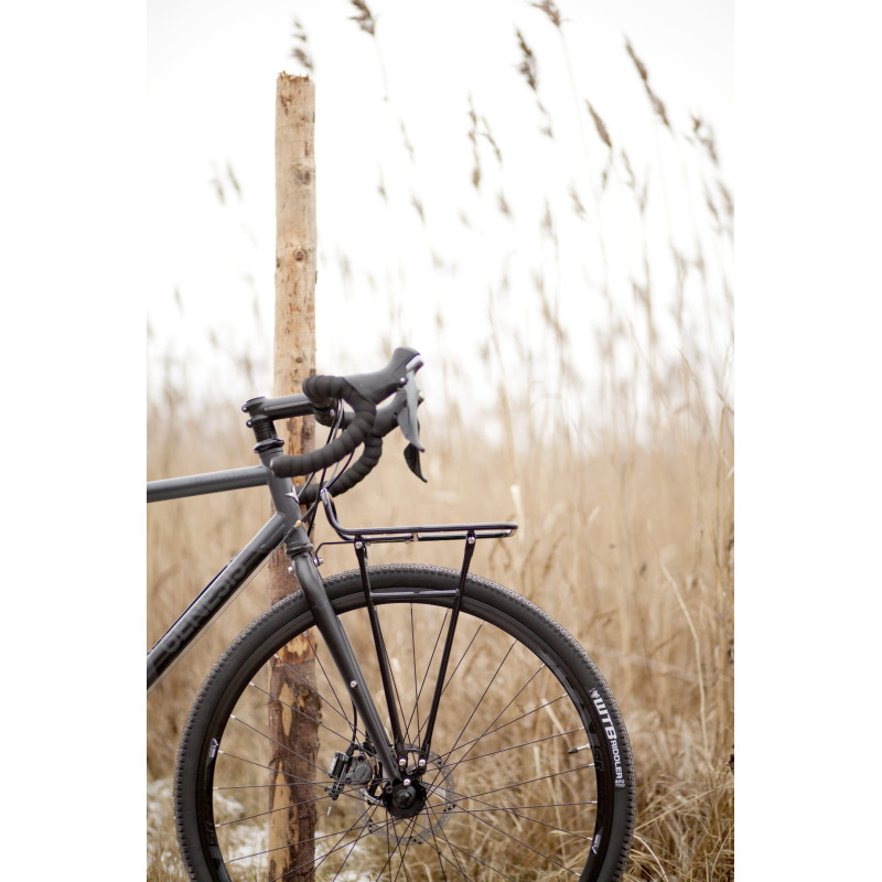 Porte-bagages Avant PELAGO Commuter Inox Medium Polished | Le Comptoir Bike Shop