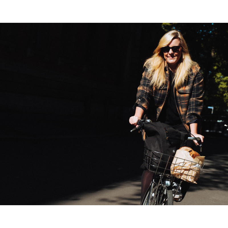 Porte-bagages Avant PELAGO Commuter Inox Medium Polished | Le Comptoir Bike Shop