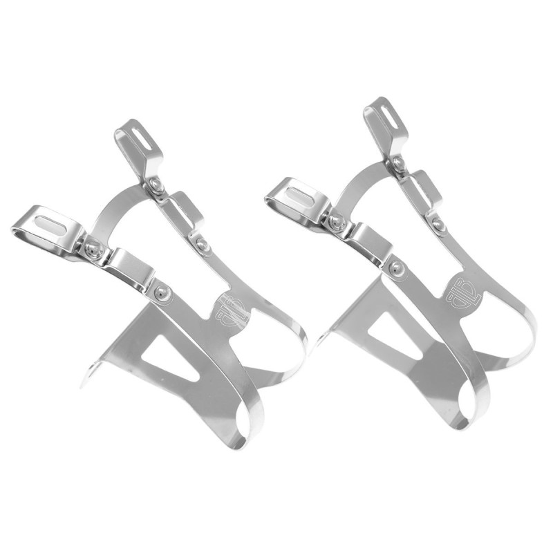 Cale-pieds double BLB chromé - taille L