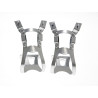 Cale-pieds double BLB chromé - taille L