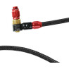 Embout Pompe LEZYNE ABS-1 Pro HP Tresse Flip-Thread Presta Schrader | Le Comptoir Bike Shop