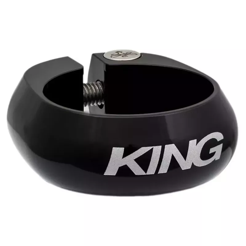 Collier Tige de Selle CHRIS KING 30,0mm Noir Portland USA | Le Comptoir Bike Shop
