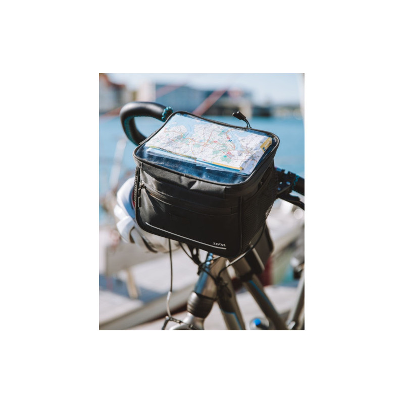 Sacoche Guidon Bikepacking ZEFAL Z Adventure 7L Etanche Noire | Le Comptoir Bike Shop