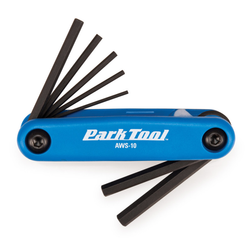 Kit de clés hexagonales avec poignée PARK TOOL (8 outilsx) AWS-10