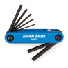 Kit de clés hexagonales avec poignée PARK TOOL (8 outilsx) AWS-10