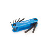 Kit Cles Hexagonales PARK TOOL AWS-10 T-Handle 8 Outils | Le Comptoir Bike Shop