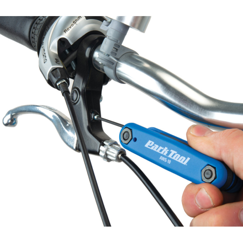 Kit Cles Hexagonales PARK TOOL AWS-10 T-Handle 8 Outils | Le Comptoir Bike Shop
