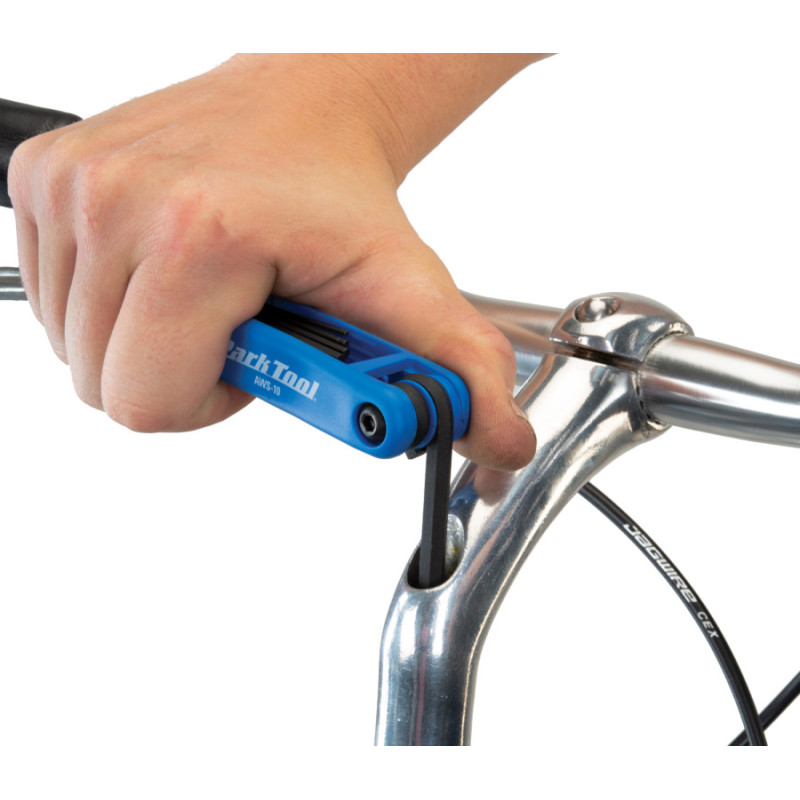 Kit Cles Hexagonales PARK TOOL AWS-10 T-Handle 8 Outils | Le Comptoir Bike Shop