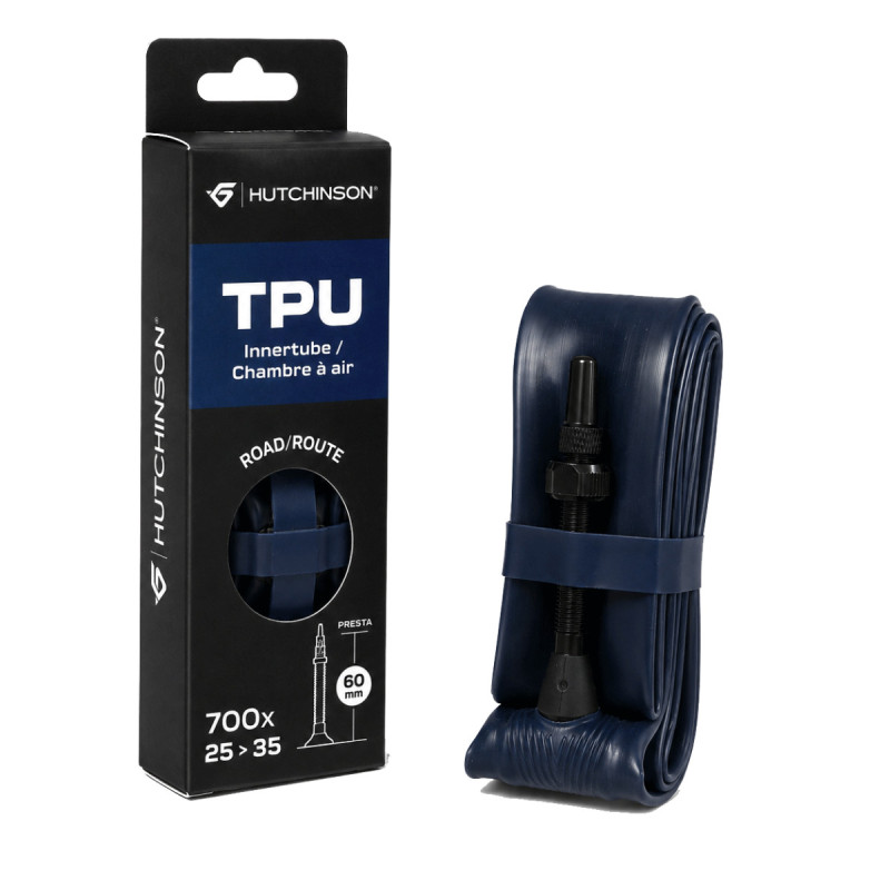 Chambre TPU HUTCHINSON 700x25-35c Valve Presta SV 60mm Ultra-Legere | Le Comptoir Bike Shop