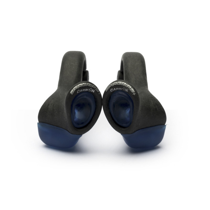 Poignées Ergonomiques/prolongateurs SPIRGRIPS VTT - carbon