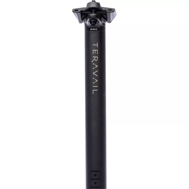 Tige de Selle TERAVAIL Stratum SE 27,2mm 400mm 0mm Aluminium Gravel | Le Comptoir Bike Shop