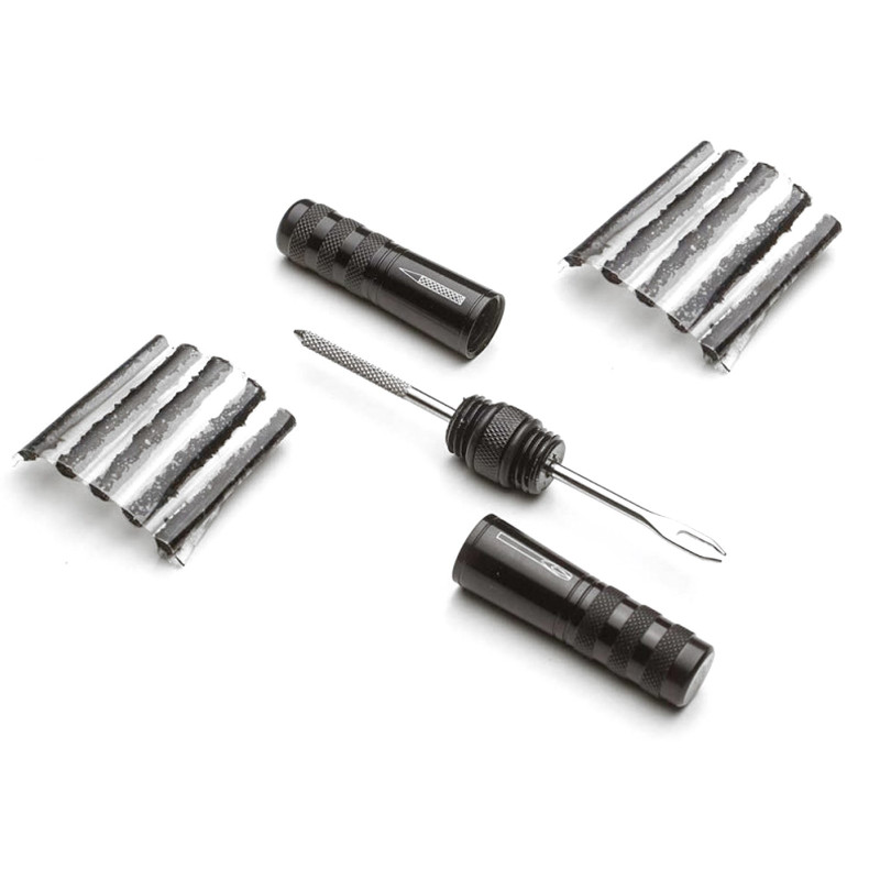 Kit Reparation Pneu Tubeless Plugs Outils Gravel VTT Route | Le Comptoir Bike Shop