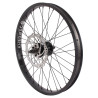 Roue avant cargo KHE BIKES Black jack disc 6T noire - 20 pouces