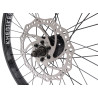 Roue avant cargo KHE BIKES Black jack disc 6T noire - 20 pouces