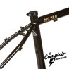 Kit Cadre BROTHER CYCLES Big Bro Stealth Black S 4130 Chromoly Gravel | Le Comptoir Bike Shop