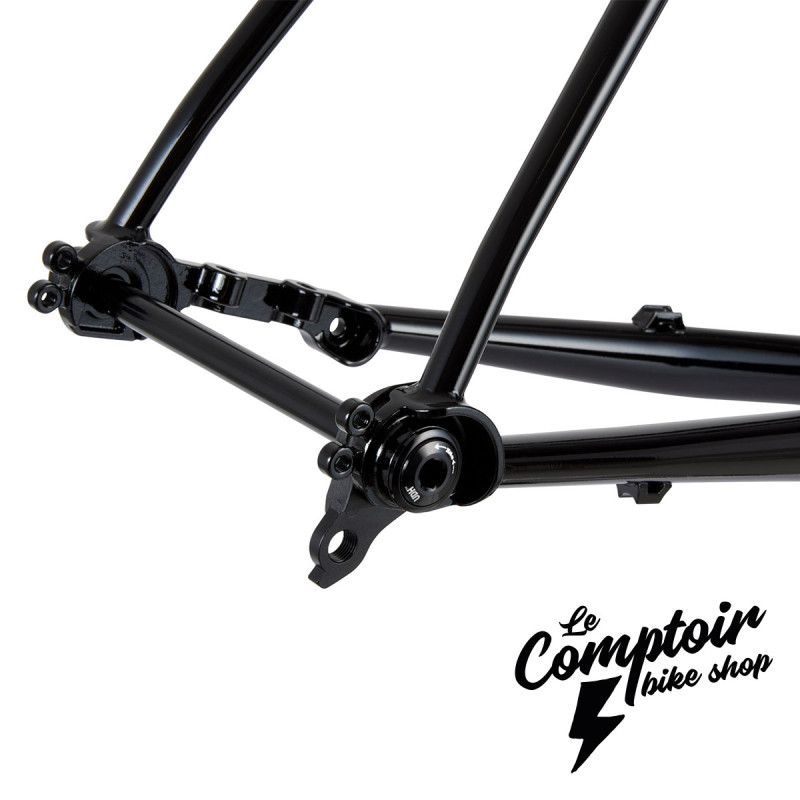 Kit Cadre BROTHER CYCLES Mehteh Stealth Black XL Reynolds 725 Gravel | Le Comptoir Bike Shop