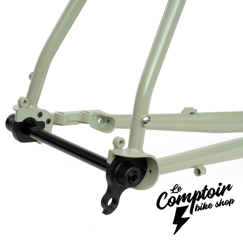 Kit Cadre BROTHER CYCLES Kepler Teal 56cm Reynolds 725 Touring Gravel | Le Comptoir Bike Shop