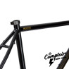 Kit Cadre BROTHER CYCLES Mehteh Stealth Black XS Reynolds 725 Gravel | Le Comptoir Bike Shop