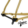 Kit Cadre BROTHER CYCLES Kepler Mellow Yellow 56cm Reynolds 725 Touring Gravel | Le Comptoir Bike Shop