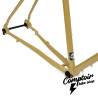 Kit Cadre BROTHER CYCLES Kepler Mellow Yellow 52cm Reynolds 725 Touring Gravel | Le Comptoir Bike Shop