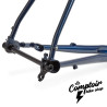 Kit Cadre BROTHER CYCLES Kepler Metallic Blue 58cm Reynolds 725 Touring Gravel | Le Comptoir Bike Shop