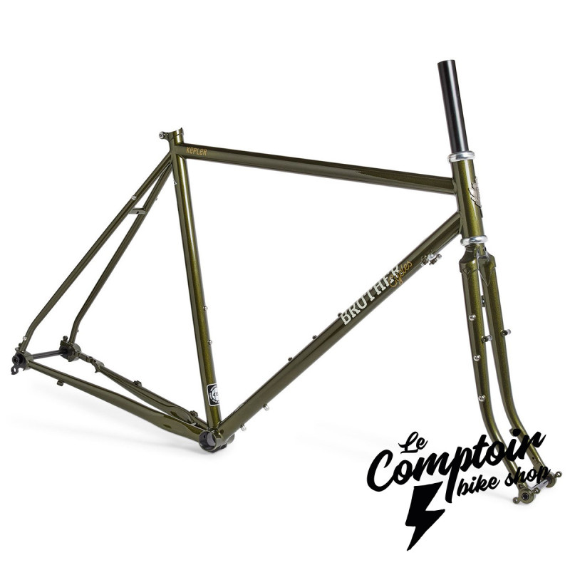 Kit cadre BROTHER CYCLES Kepler (Metallic Green) 52
