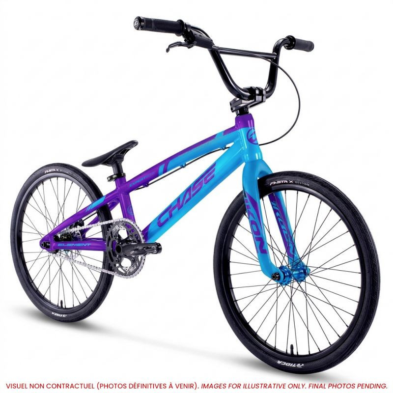 BMX race CHASE Element Purple light blue - Expert