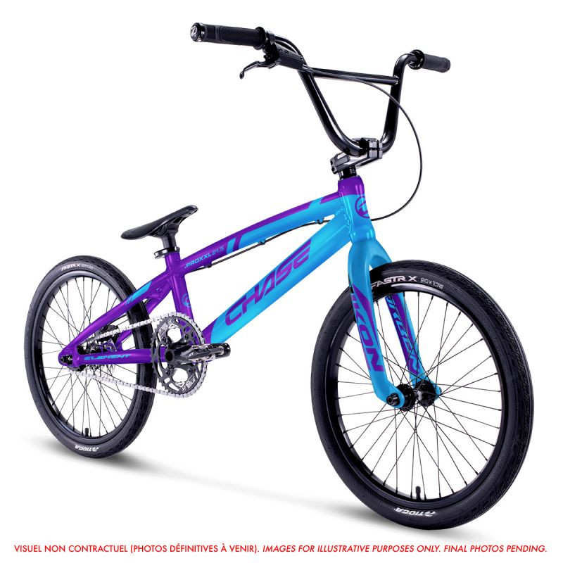 BMX race CHASE Element Purple light blue - Pro XL
