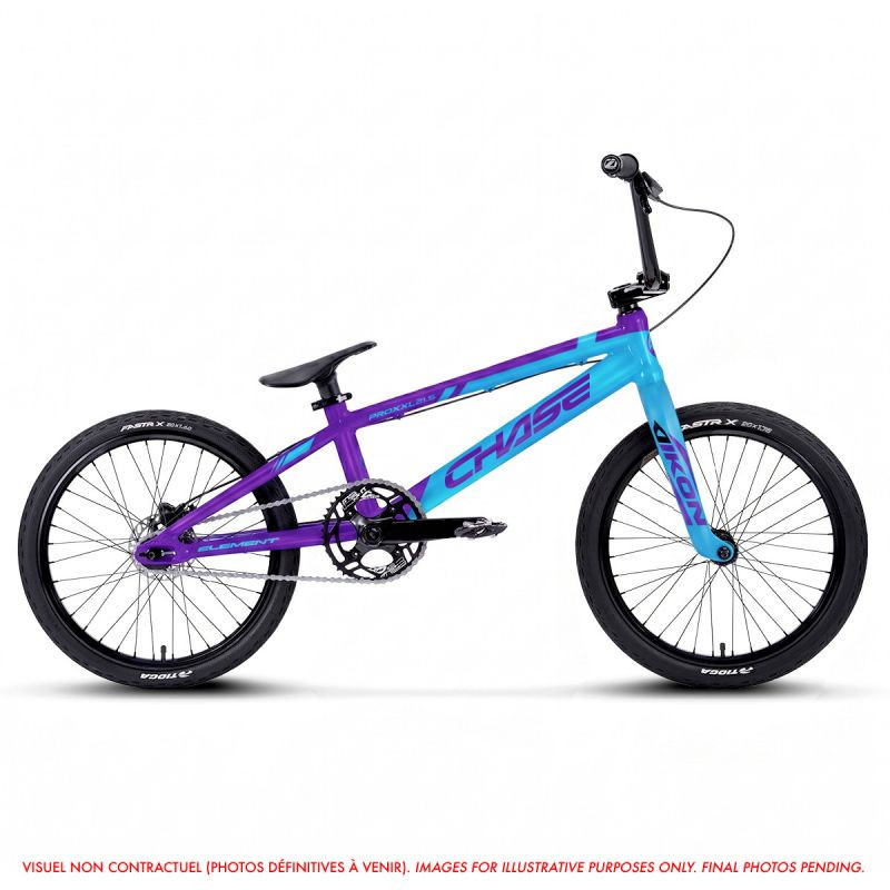BMX race CHASE Element Purple light blue - Pro XXL