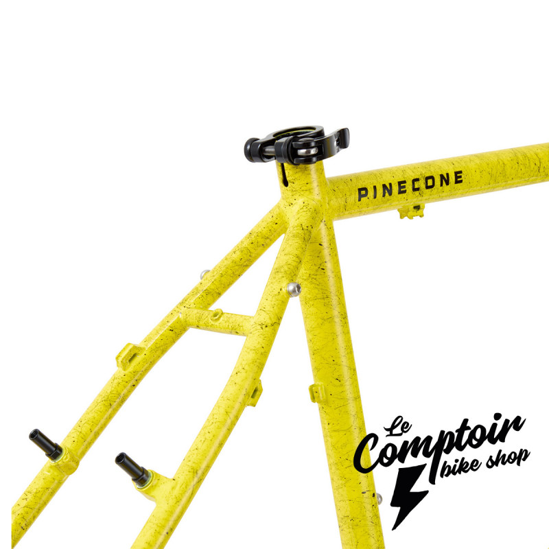 Kit Cadre BROTHER CYCLES Pinecone Honey Monster S Steel VTT Rigid #savetherimbrake | Le Comptoir Bike Shop
