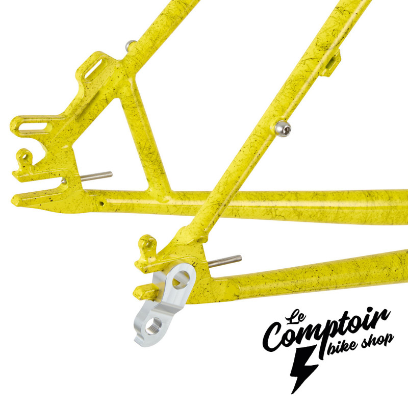 Kit Cadre BROTHER CYCLES Pinecone Honey Monster L Steel VTT Rigid #savetherimbrake | Le Comptoir Bike Shop