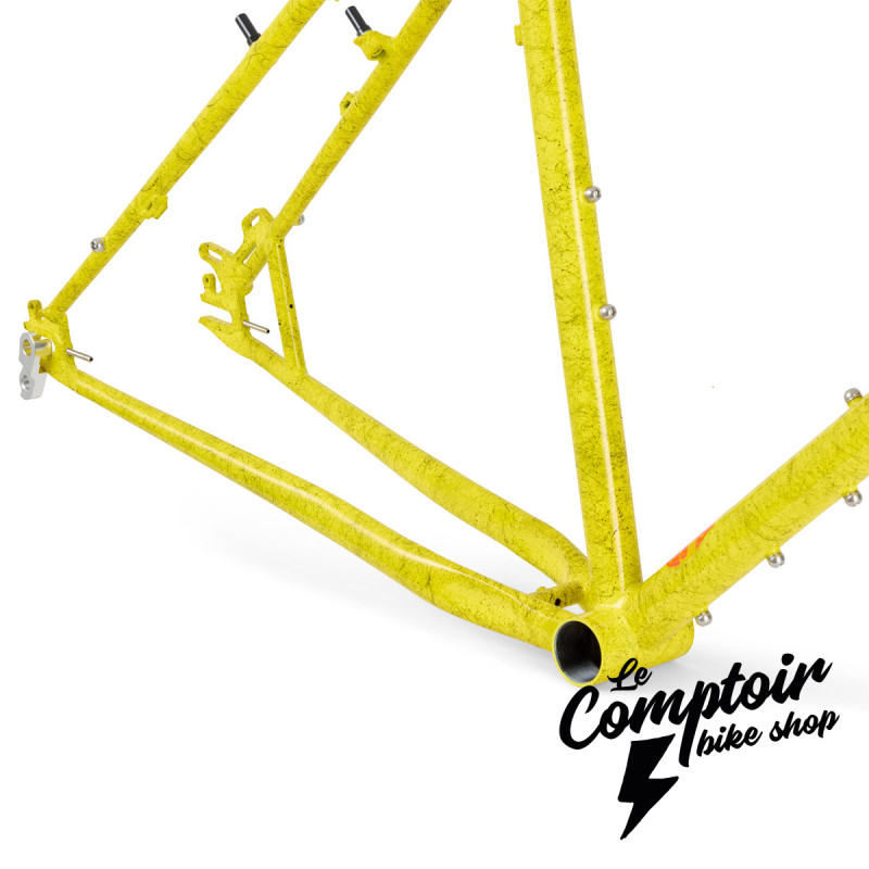 Kit Cadre BROTHER CYCLES Pinecone Honey Monster XL Steel VTT Rigid #savetherimbrake | Le Comptoir Bike Shop