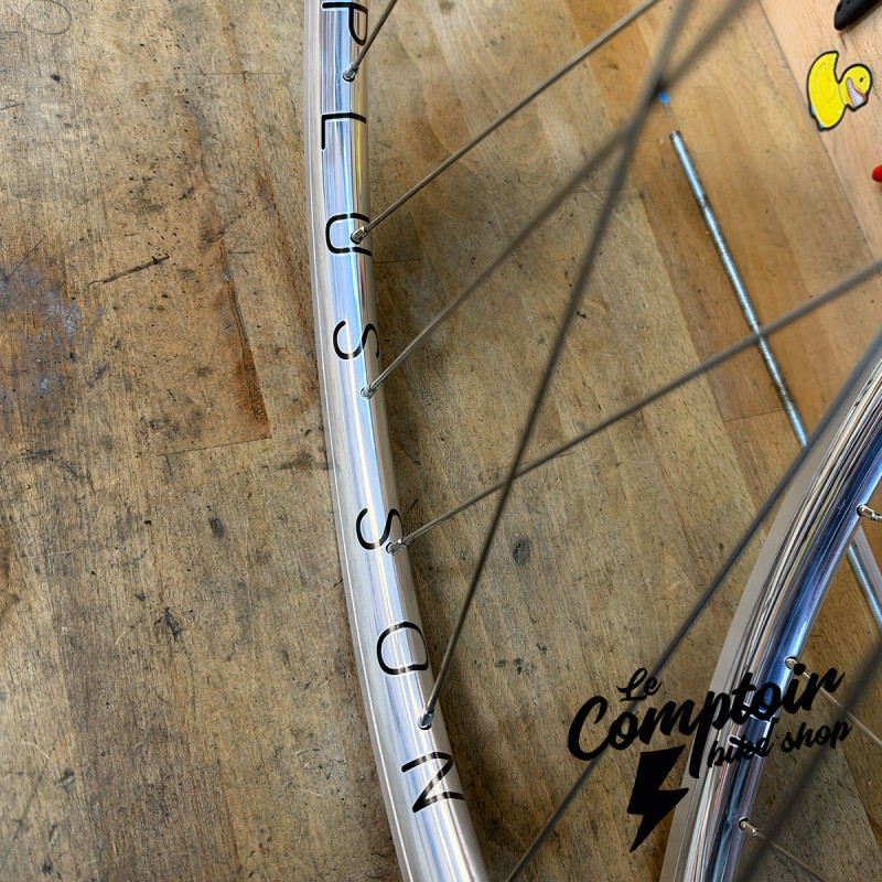 Roue Avant Fixie 700C H PLUS SON Archetype / BLB King Chrome